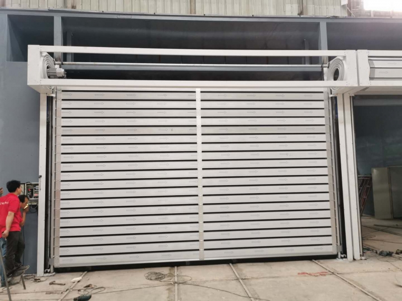 广州威能机电 硬质快速门